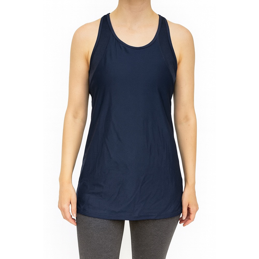Athleta‎ Womens Blue Racerback Tank Top Size Small Summer Casual